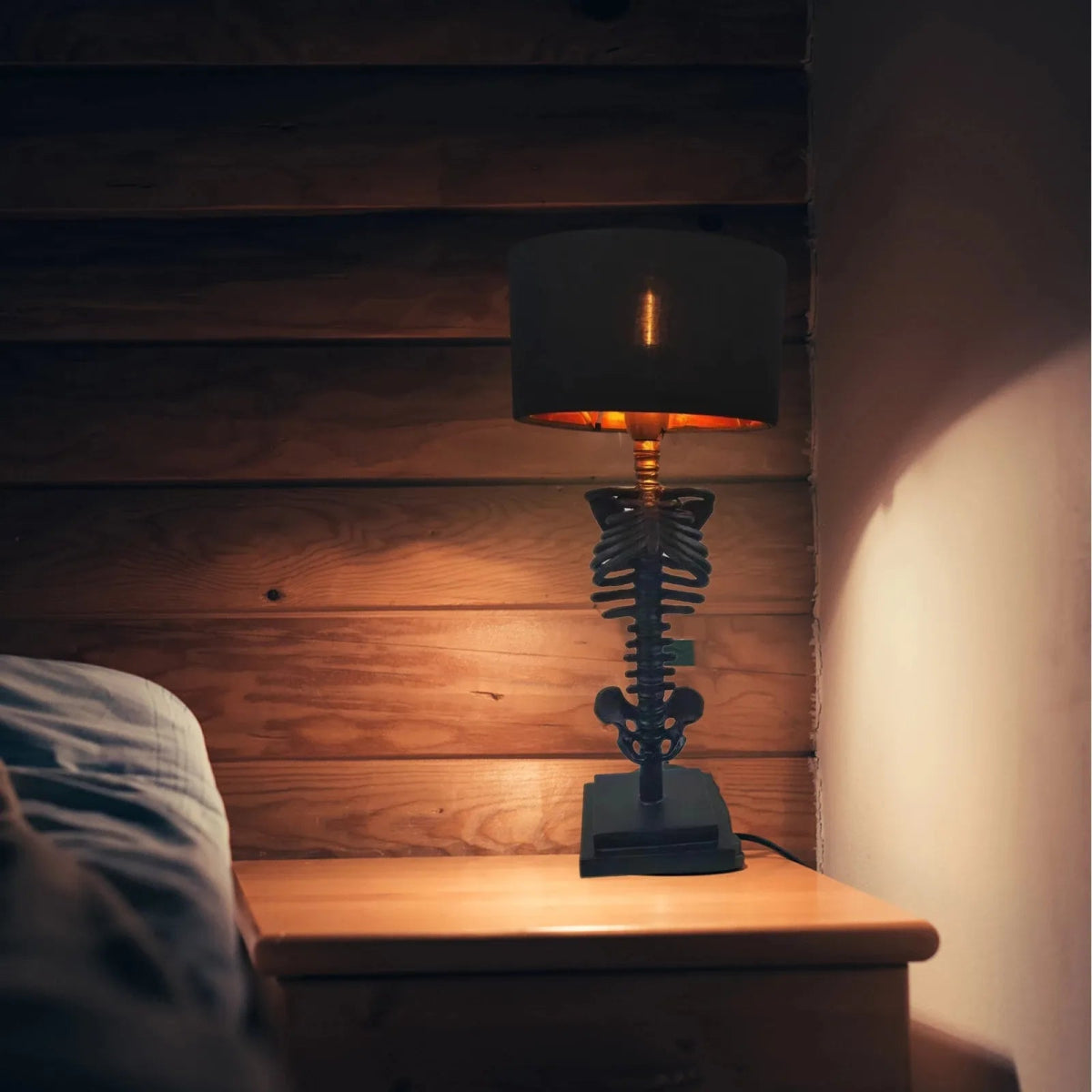 Gothic Skeleton Table Lamp - Lattea Global