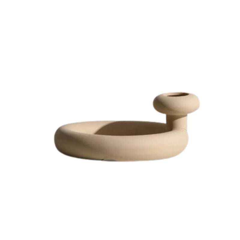 Handmade Ceramic Vase & Candle Holders - Lattea Global