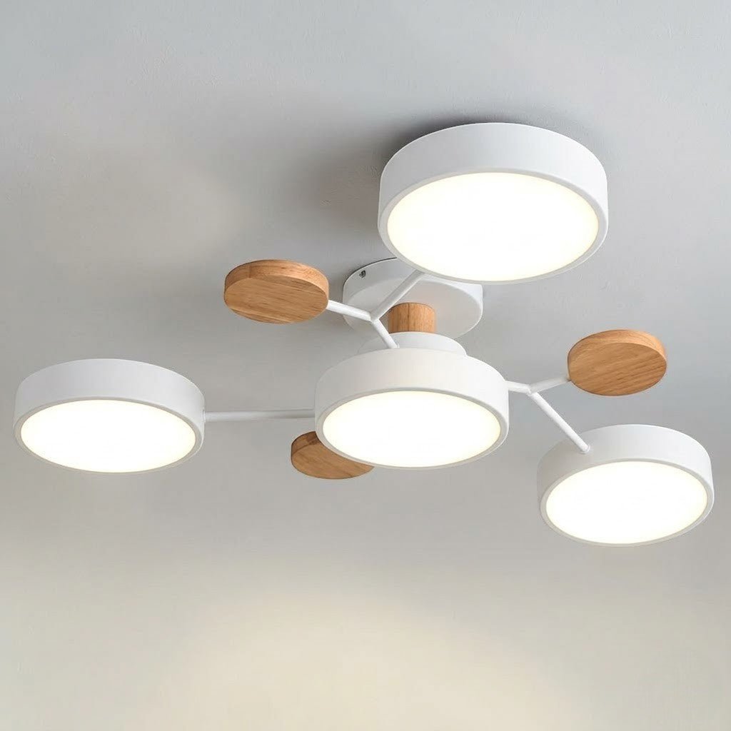 Hydra Multi Round Head Living Room Ceiling Light - Lattea Global