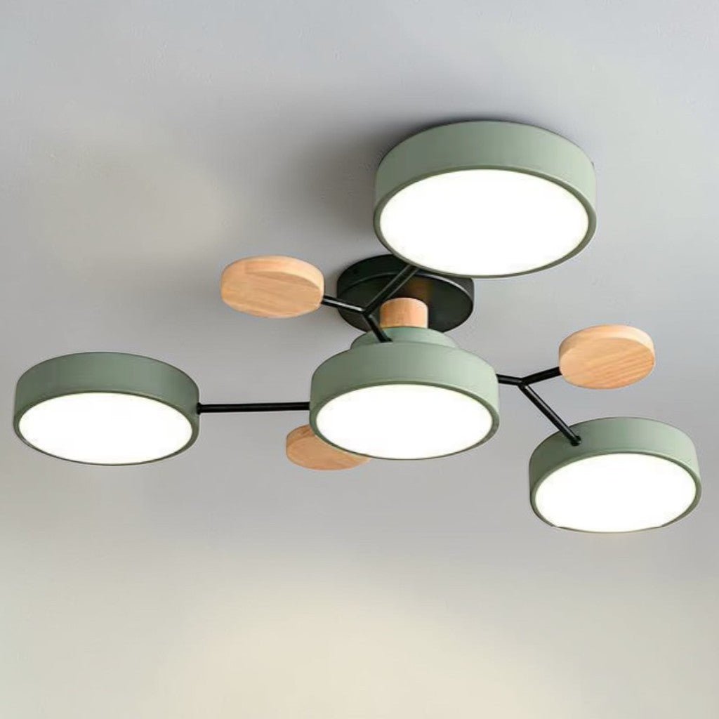 Hydra Multi Round Head Living Room Ceiling Light - Lattea Global