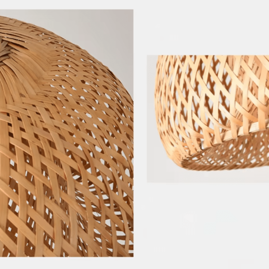 Hygge Hanging Rattan Light - Lattea Global