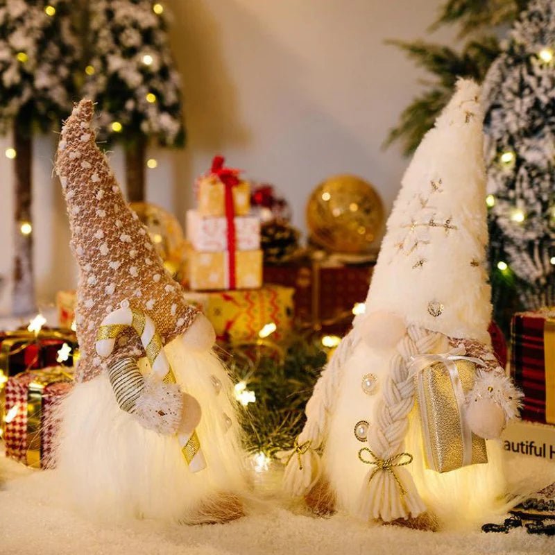 Illuminated Christmas Gnome Decoration - Lattea Global