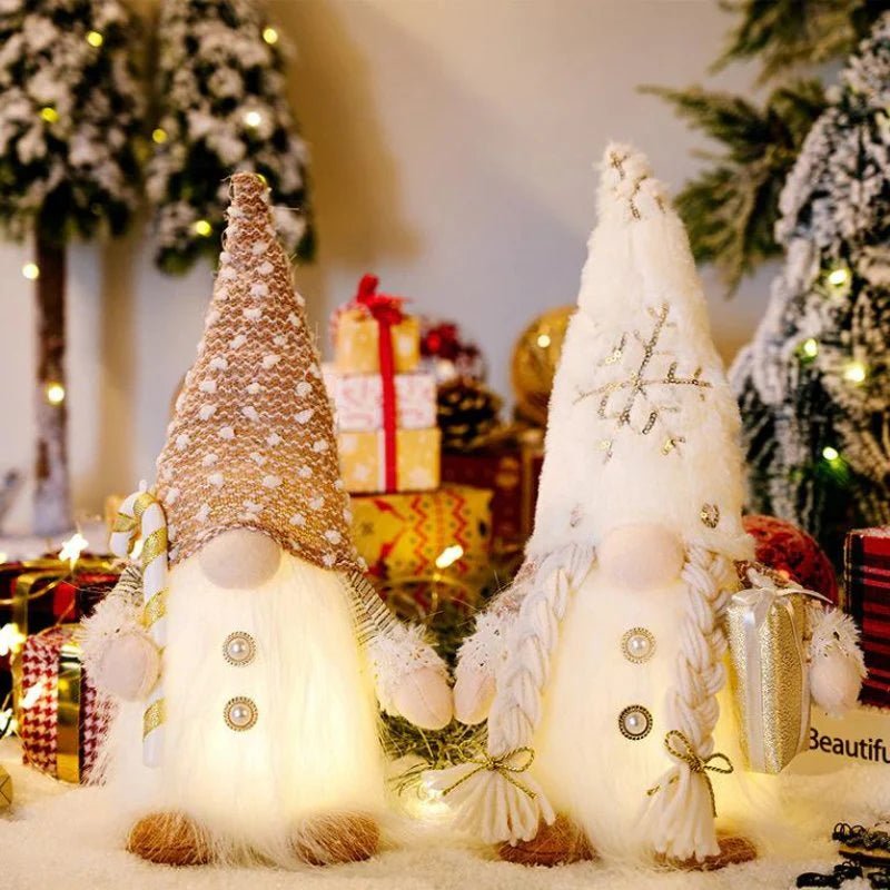 Illuminated Christmas Gnome Decoration - Lattea Global
