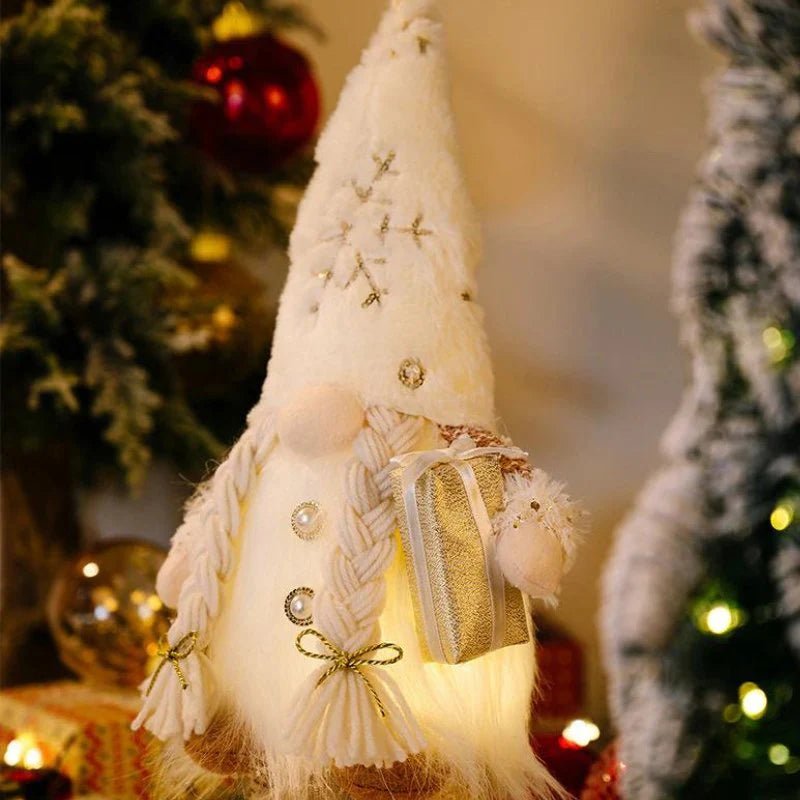 Illuminated Christmas Gnome Decoration - Lattea Global