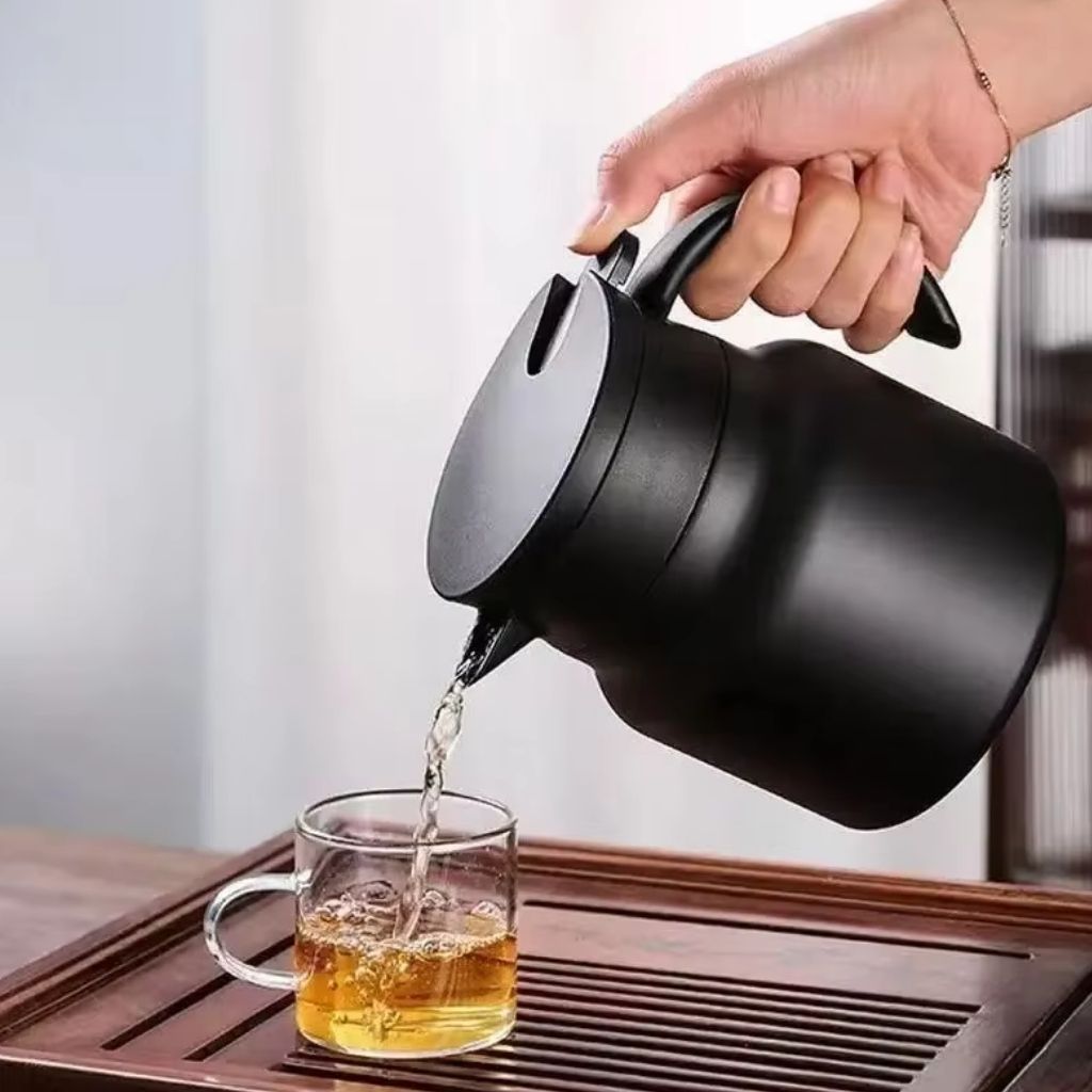 Insulated Teapot with Built-in Infuser and Ceramic Stainless Steel Liners