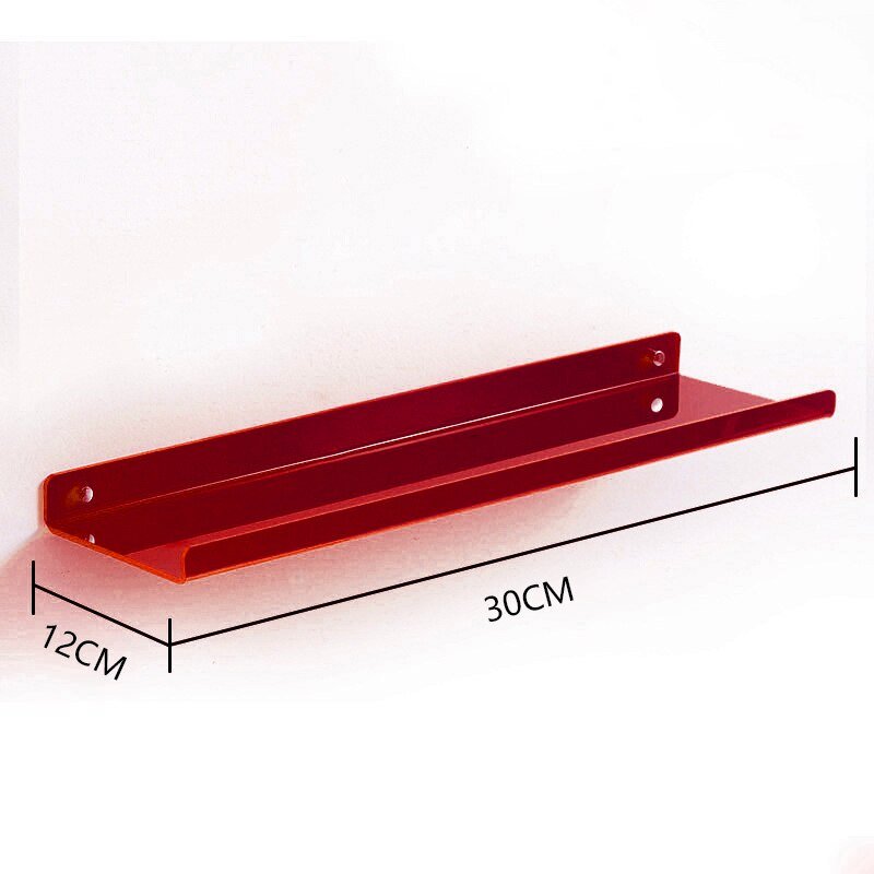 Invisible Acrylic Floating Wall Shelves