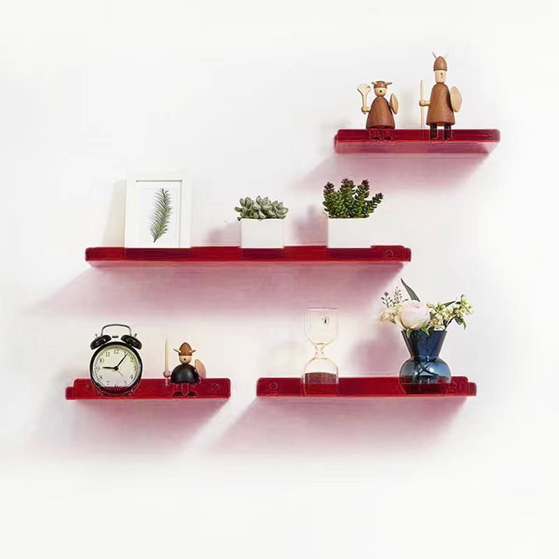 Invisible Acrylic Floating Wall Shelves