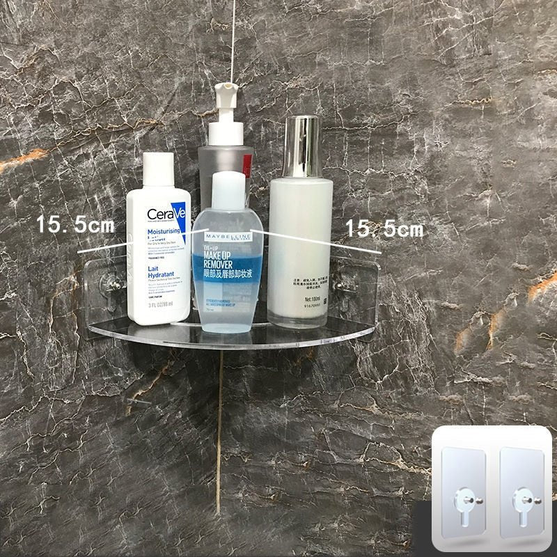 Invisible Acrylic Floating Wall Shelves