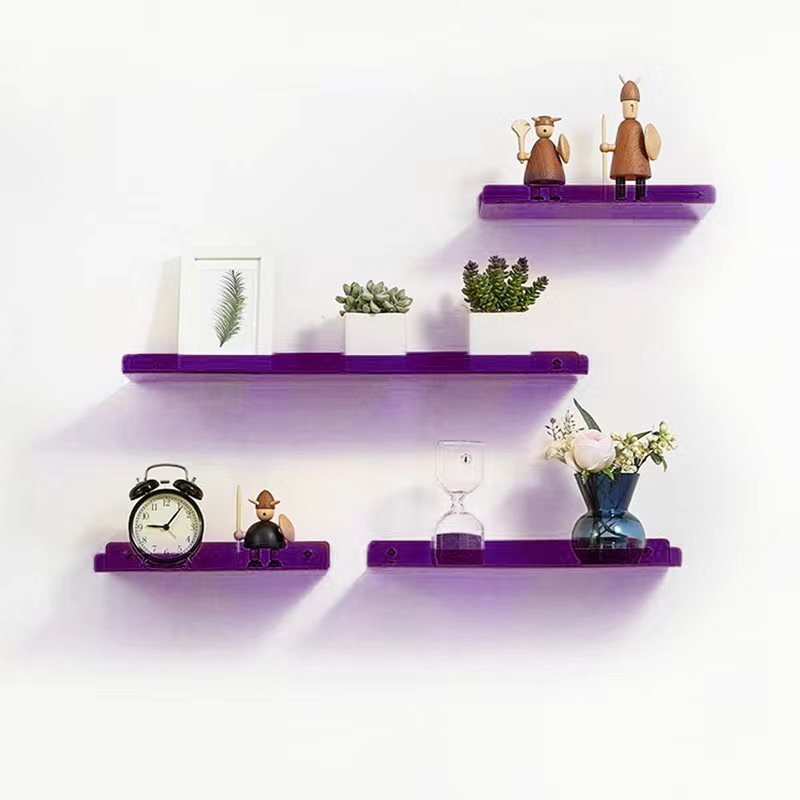 Invisible Acrylic Floating Wall Shelves