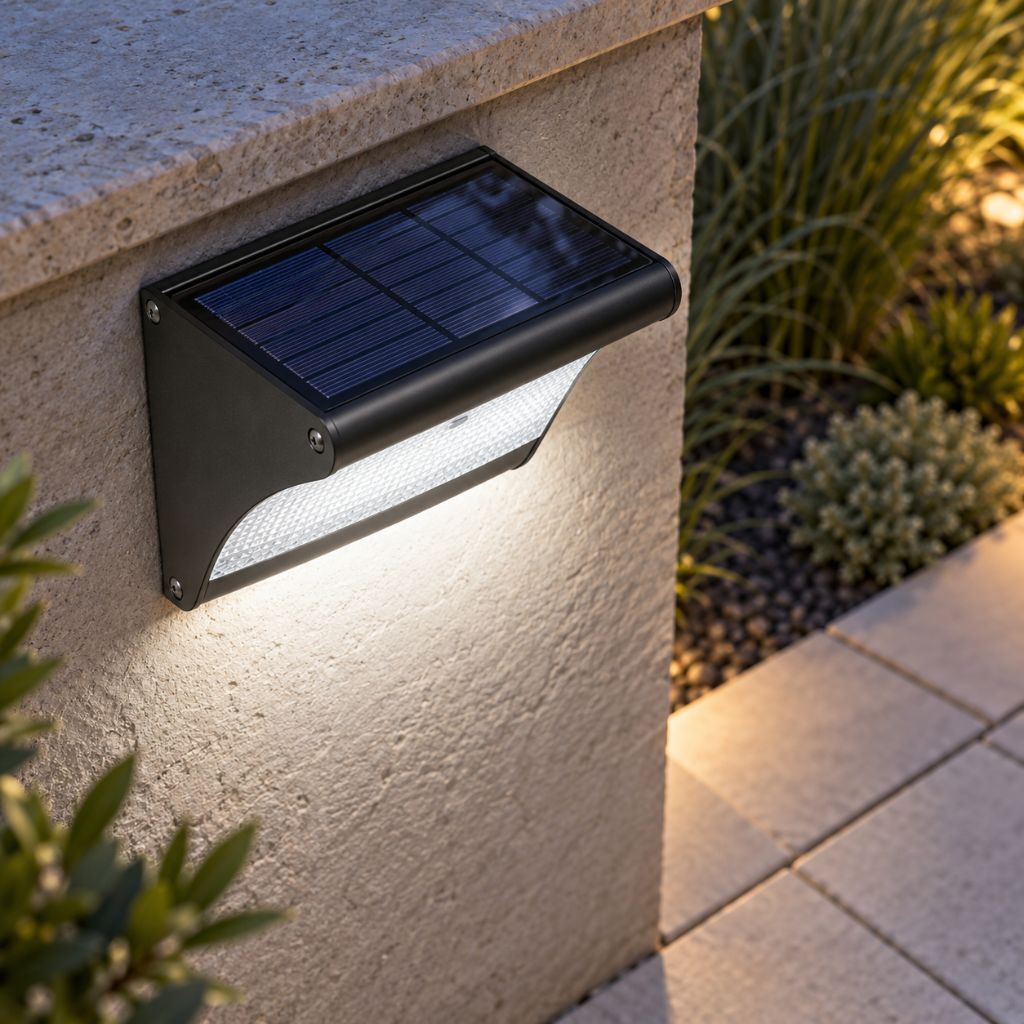 IP65 Solar Motion Sensor LED Outdoor Wall Light