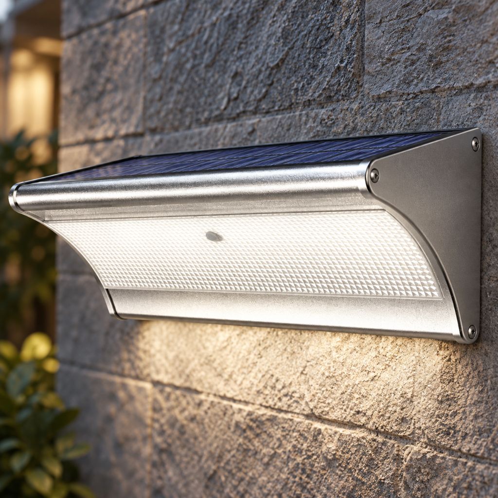 IP65 Solar Motion Sensor LED Outdoor Wall Light