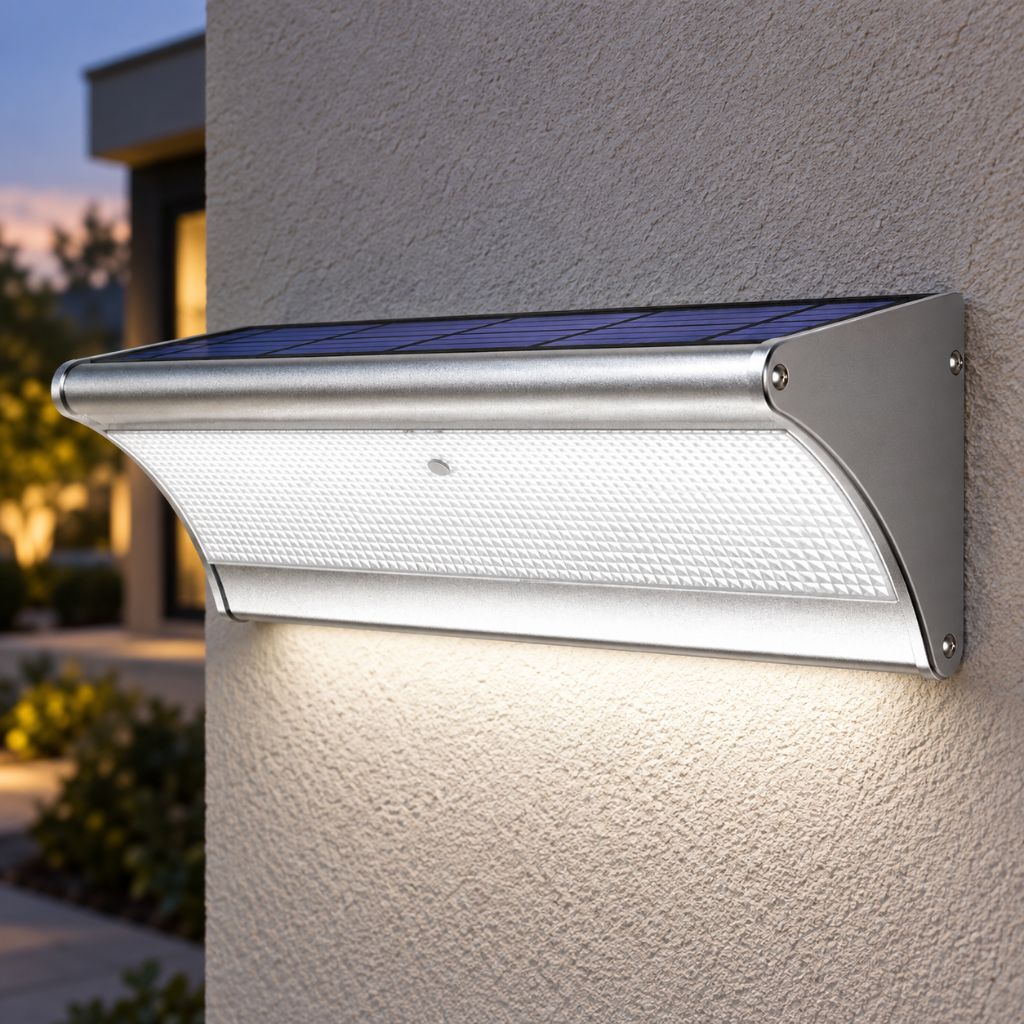 IP65 Solar Motion Sensor LED Outdoor Wall Light
