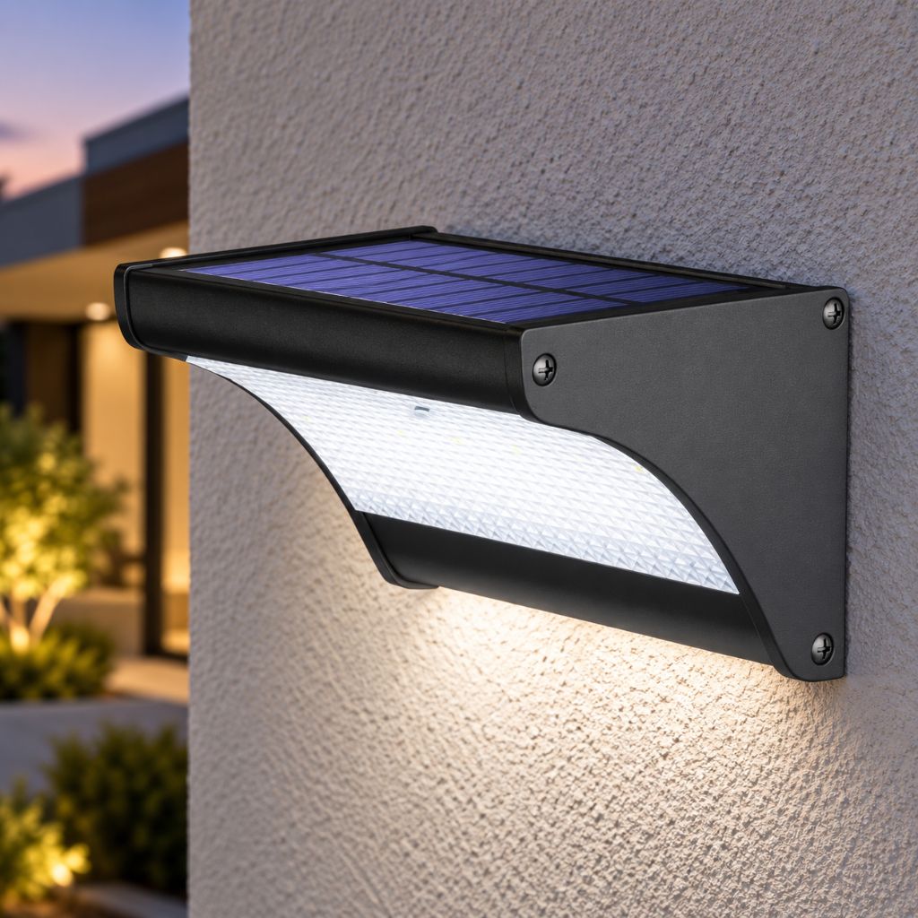 IP65 Solar Motion Sensor LED Outdoor Wall Light