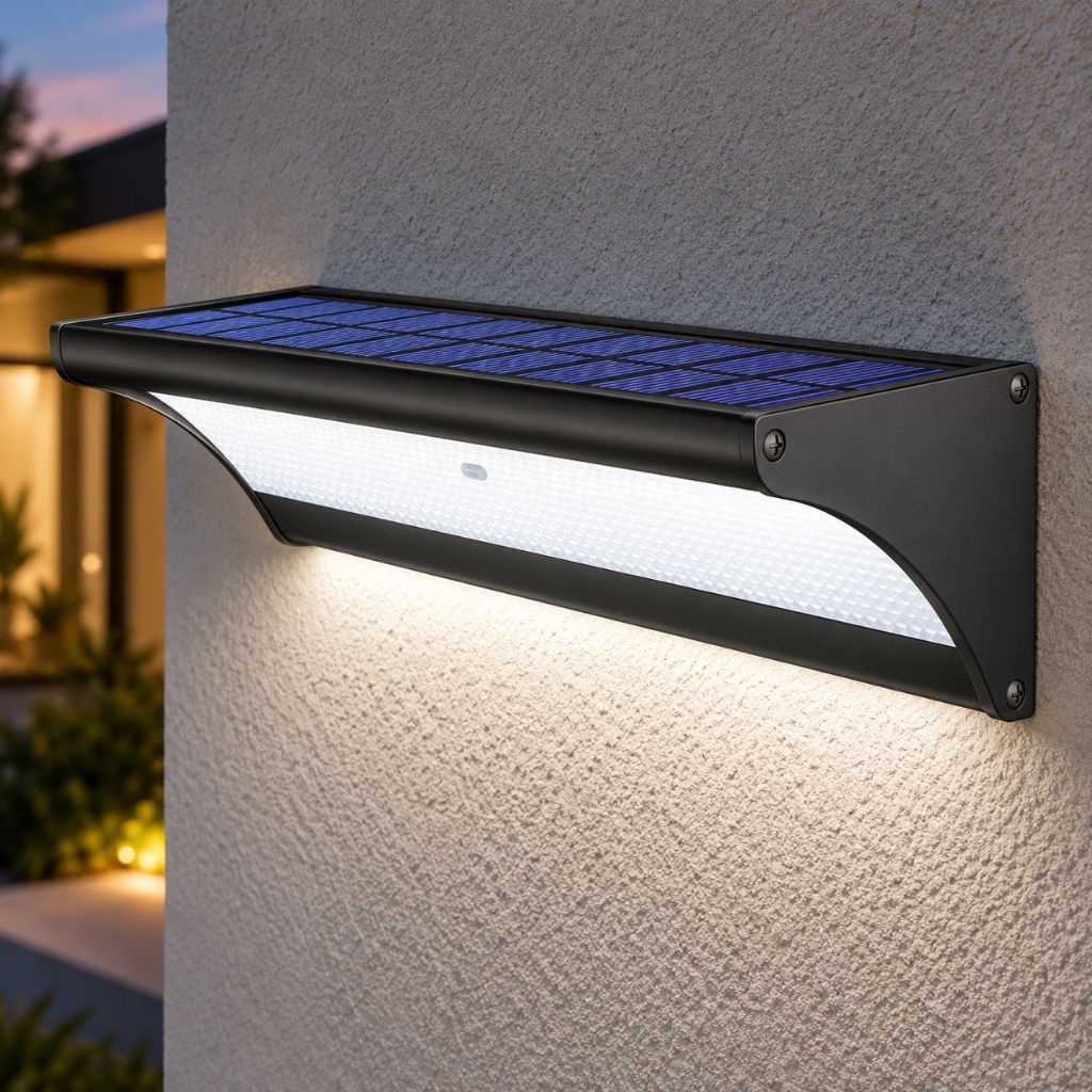 IP65 Solar Motion Sensor LED Outdoor Wall Light