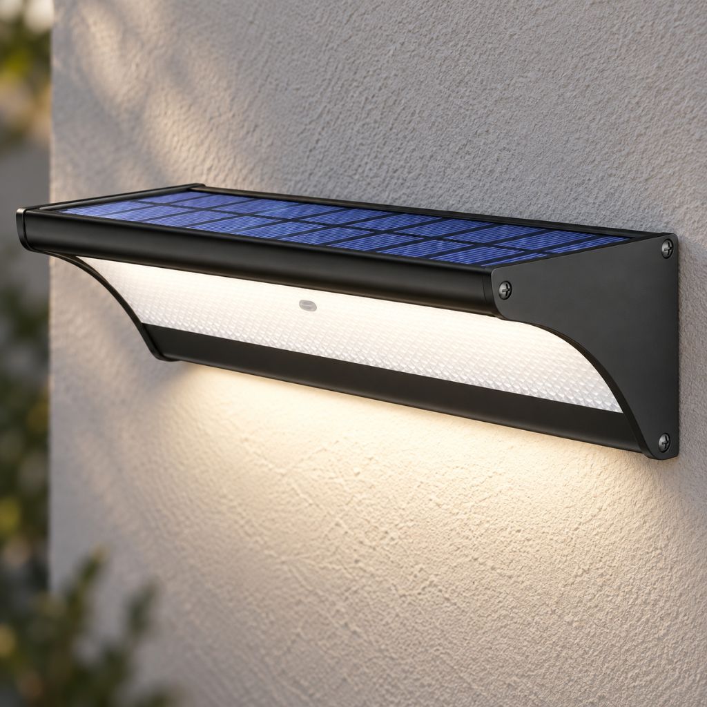 IP65 Solar Motion Sensor LED Outdoor Wall Light