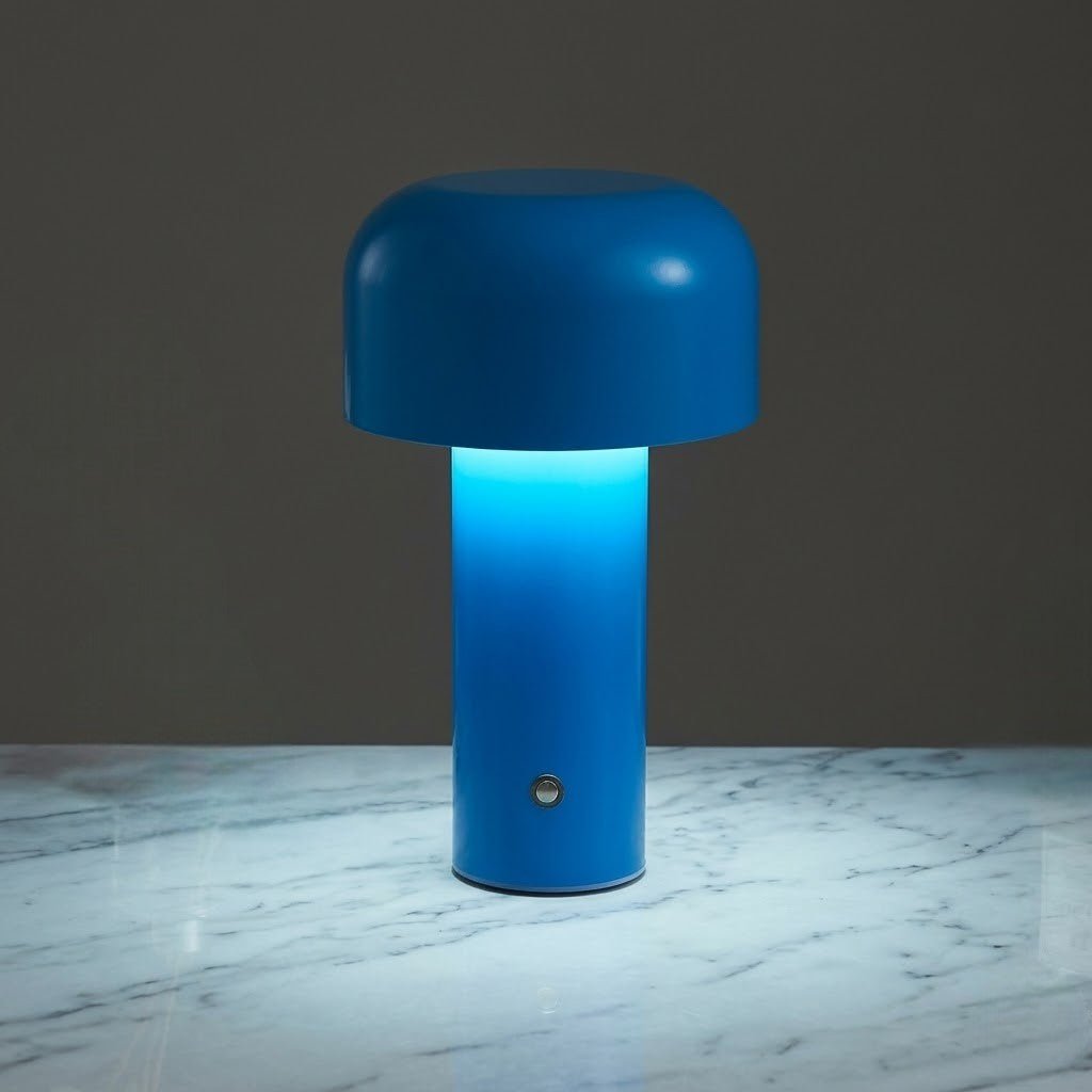 Italian Cordless Table Lamp with Tricolor Dimming - Lattea Global