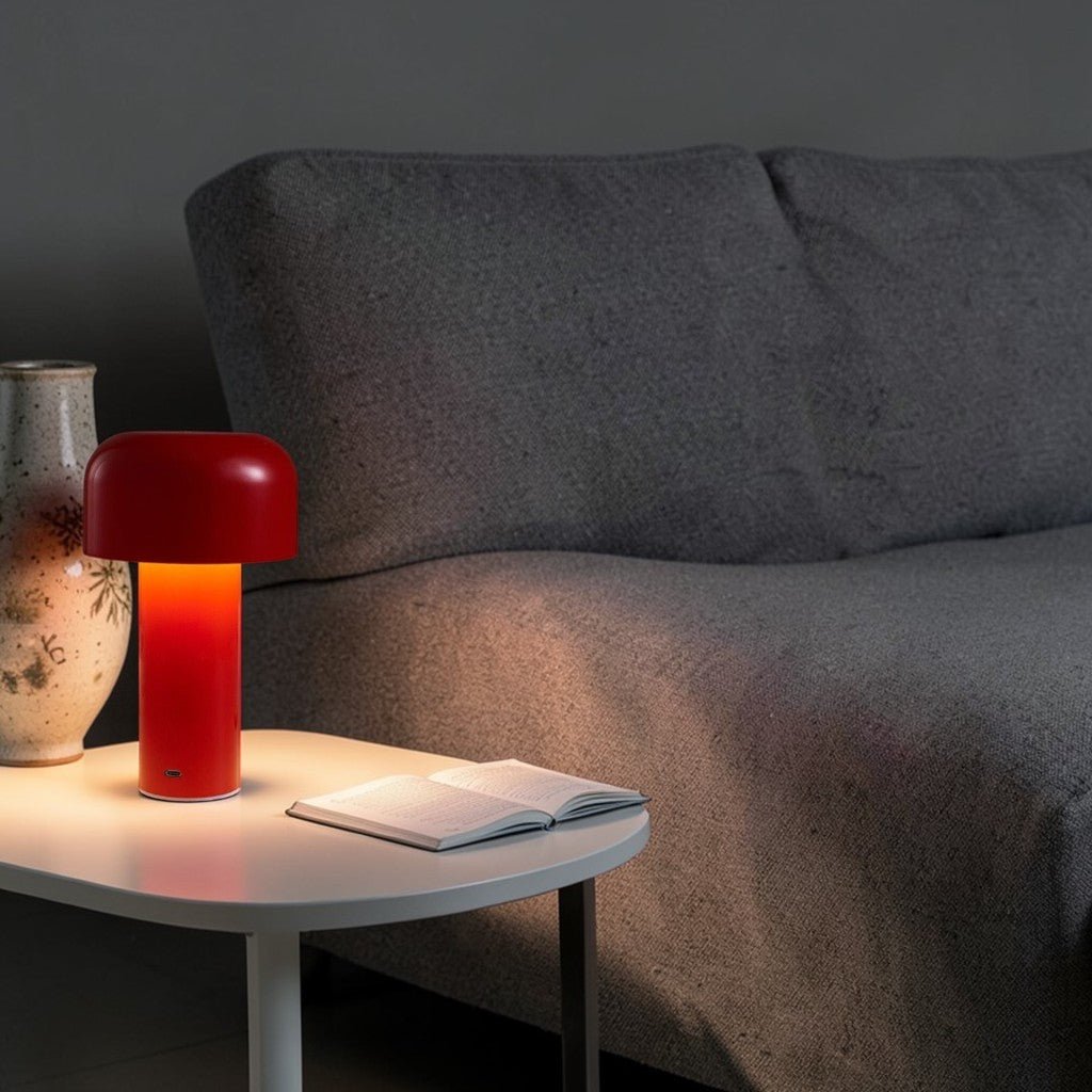 Italian Cordless Table Lamp with Tricolor Dimming - Lattea Global