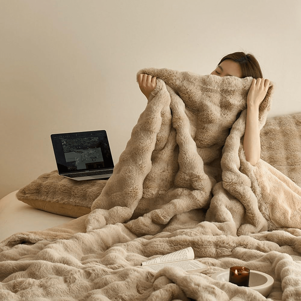 Italy Autumn Plush Throw Blanket - Lattea Global