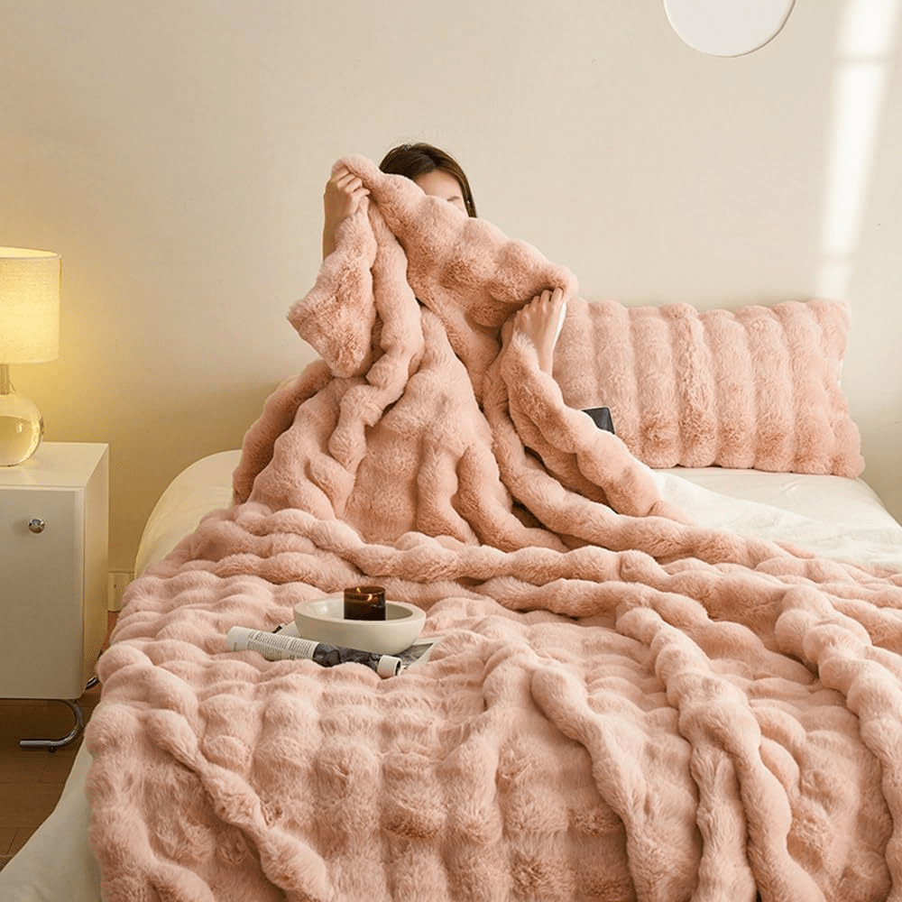 Italy Autumn Plush Throw Blanket - Lattea Global