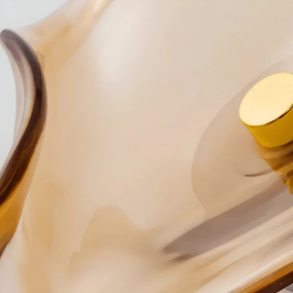 Japandi Glass Dimmable Wall Light Sconce