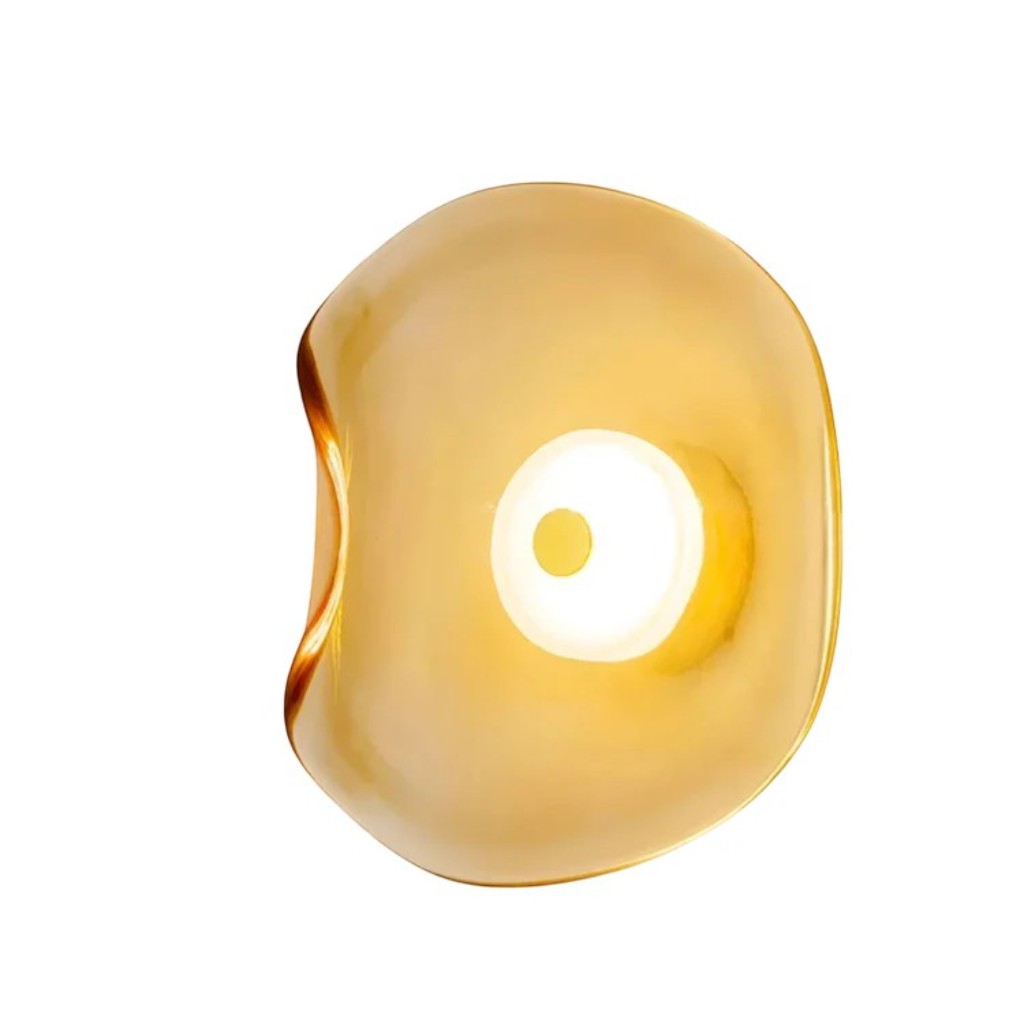 Japandi Glass Dimmable Wall Light Sconce