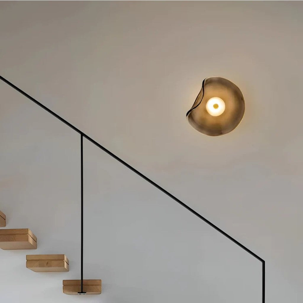 Japandi Glass Dimmable Wall Light Sconce