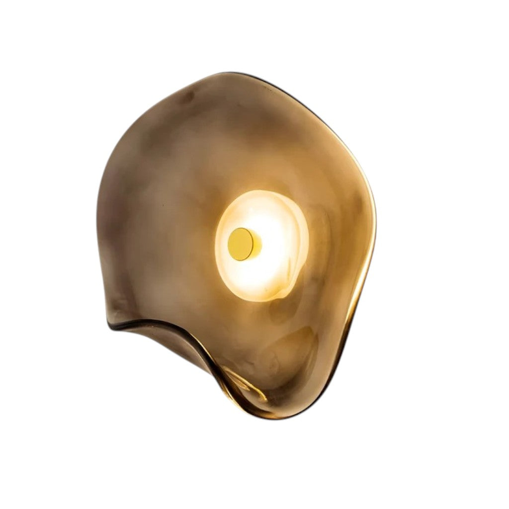 Japandi Glass Dimmable Wall Light Sconce