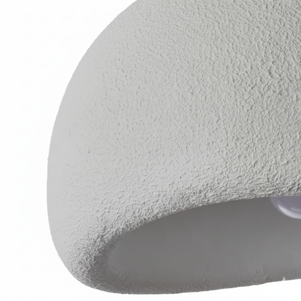 Japandi Wabi Sabi Resin Ceiling Light