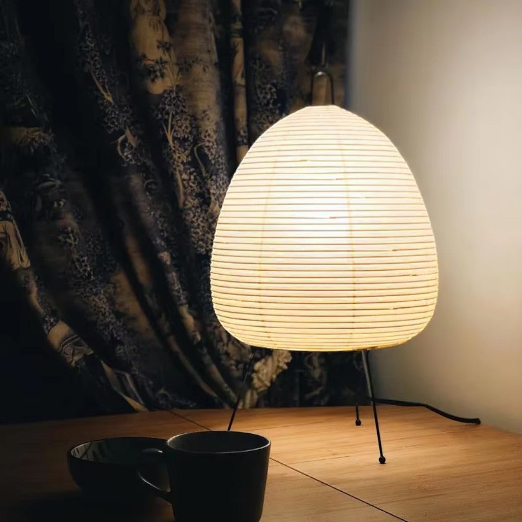 Japanese Paper Lantern Floor Lamp | Stand Light for Home - Lattea Global
