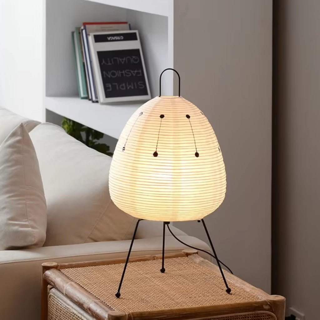 Japanese Paper Lantern Floor Lamp | Stand Light for Home - Lattea Global