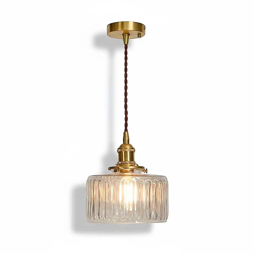 Kitchen Pendant Lamp | Vintage Glass Design