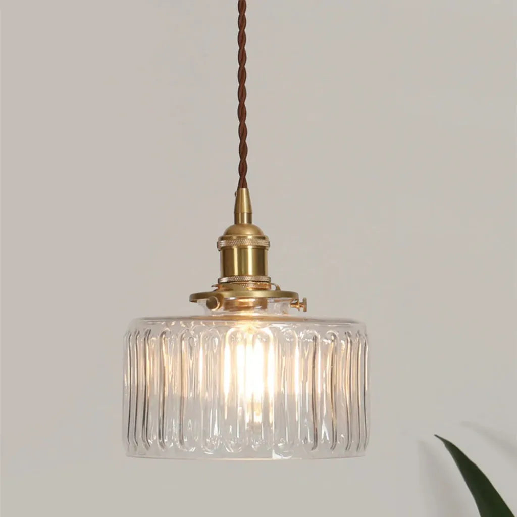 Kitchen Pendant Lamp | Vintage Glass Design