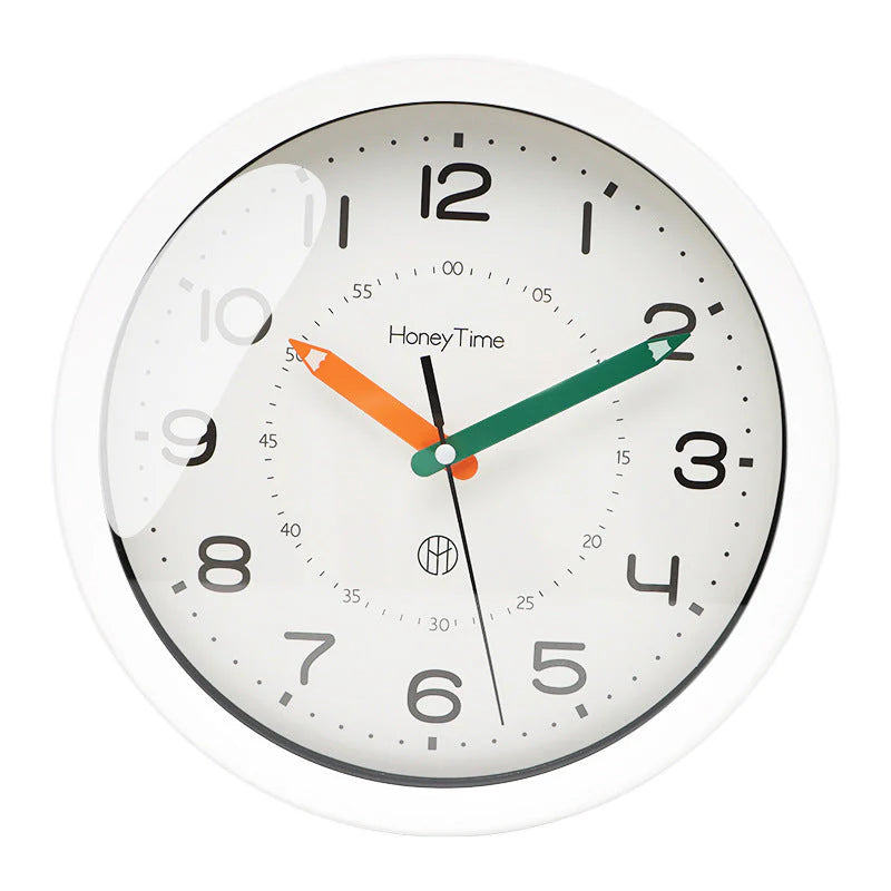 LearnTime - Silent Educational Wall Clock for Kids’ Rooms