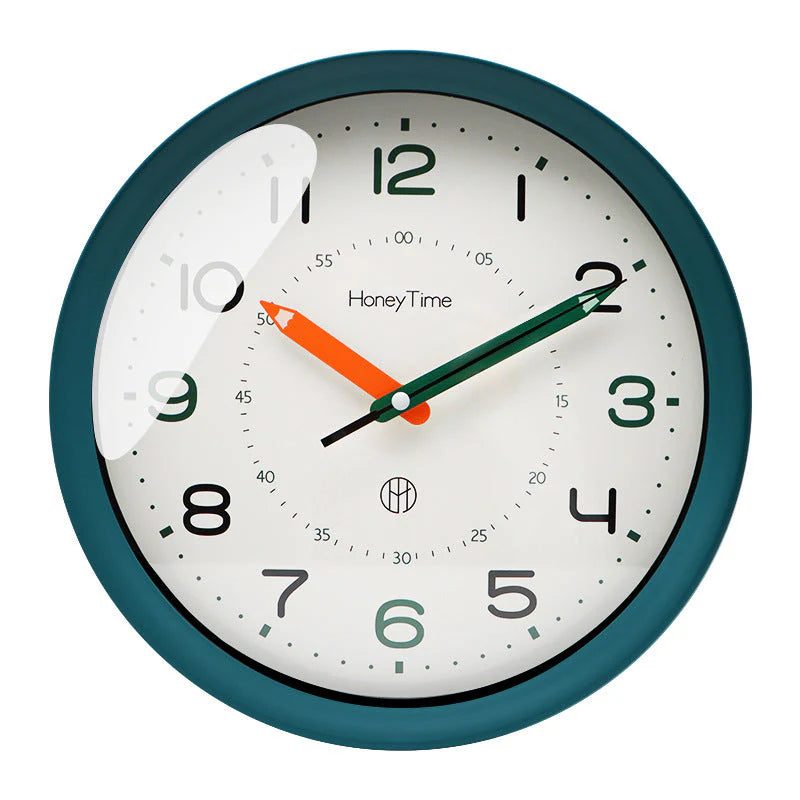 LearnTime - Silent Educational Wall Clock for Kids’ Rooms