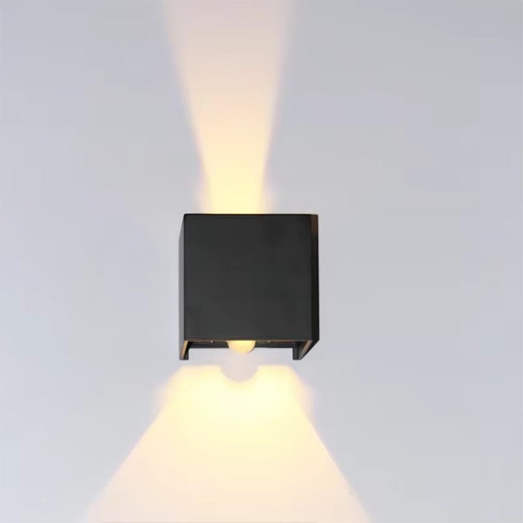LED Outdoor Wall Light Motion Sensor IP65 Up Down Sconce - Lattea Global