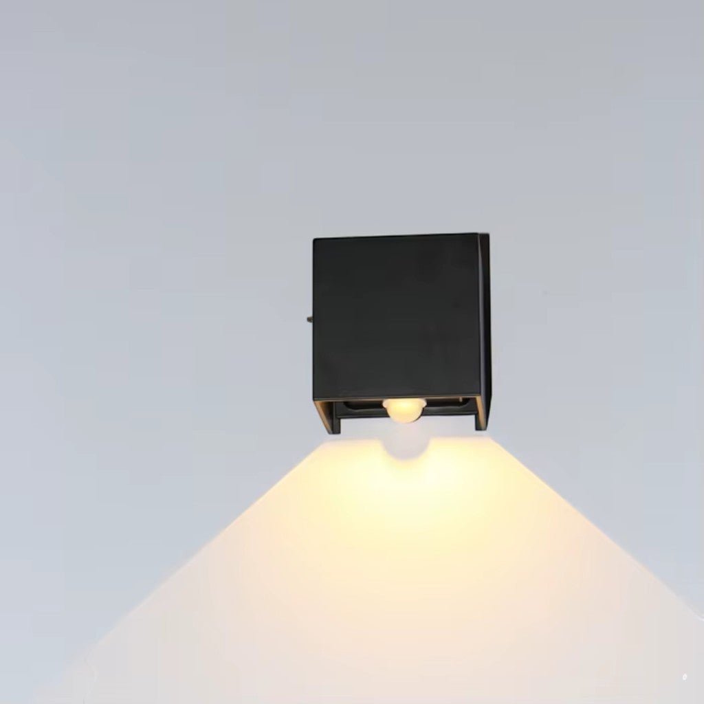 LED Outdoor Wall Light Motion Sensor IP65 Up Down Sconce - Lattea Global