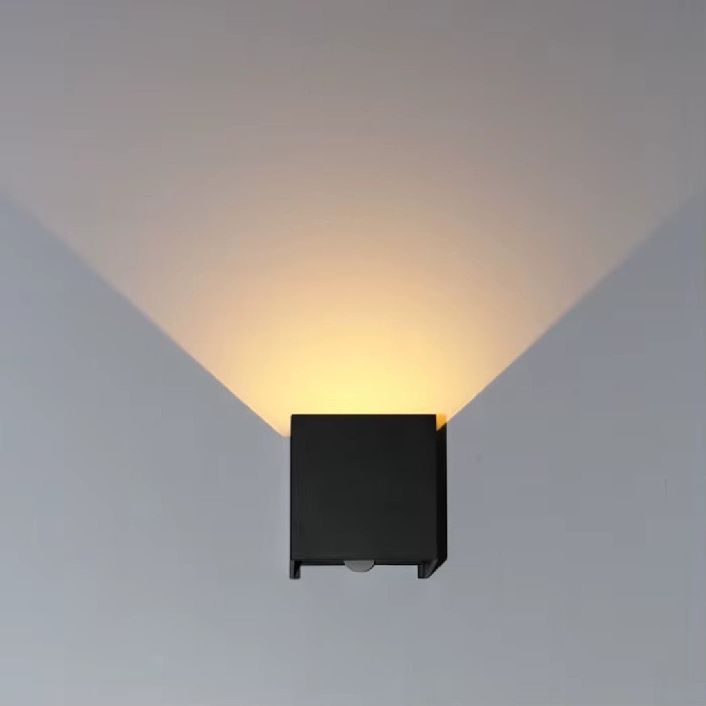 LED Outdoor Wall Light Motion Sensor IP65 Up Down Sconce - Lattea Global