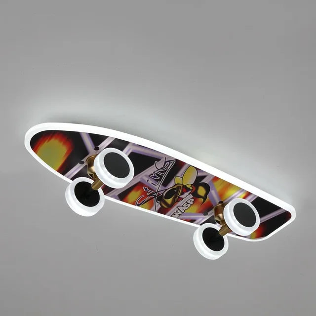 LED Skateboard Ceiling Light