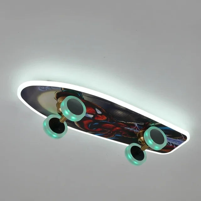 LED Skateboard Ceiling Light