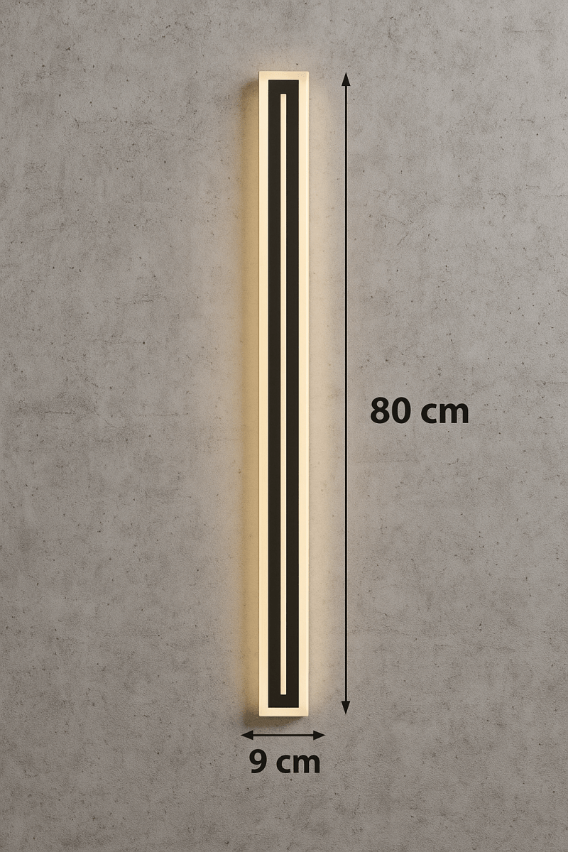 LED Strip Weather Resistant Outdoor Wall Light - Lattea Global