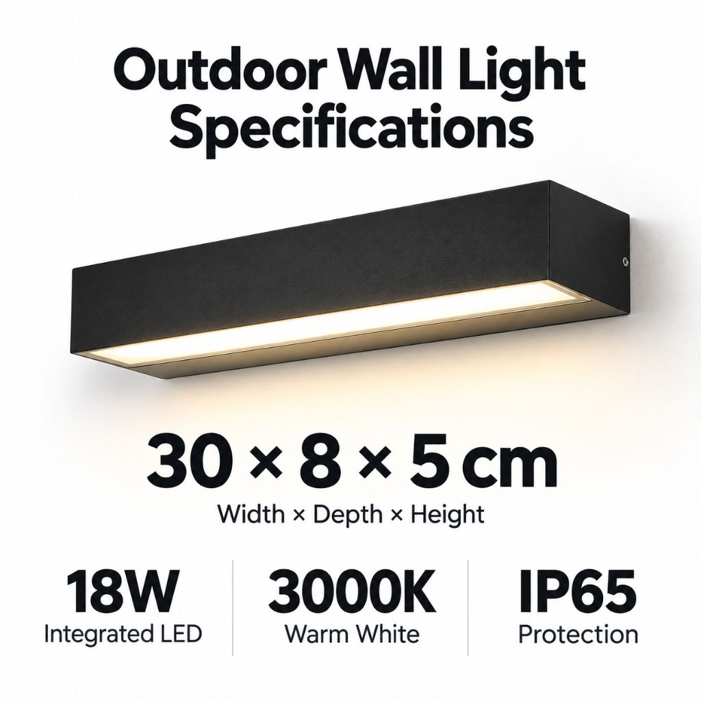 Linear IP65 Outdoor LED Wall Wash Light