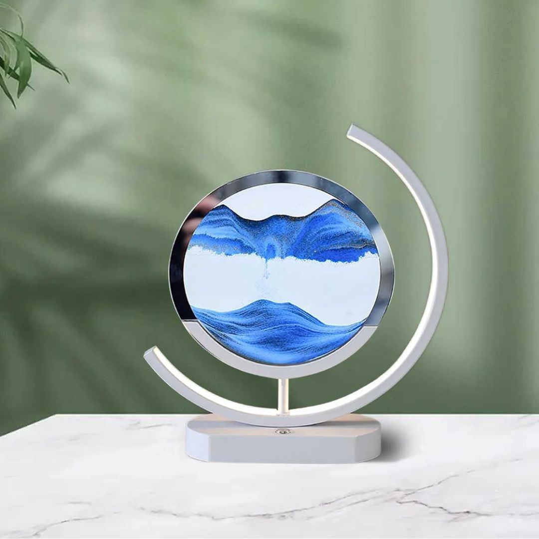 lluminated Sandscapes Art for Tranquil Home Decor - Lattea Global