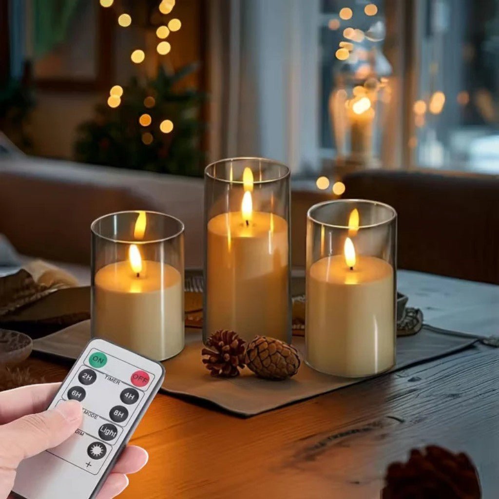 LumiCandle Remote-Controlled Flameless Candle