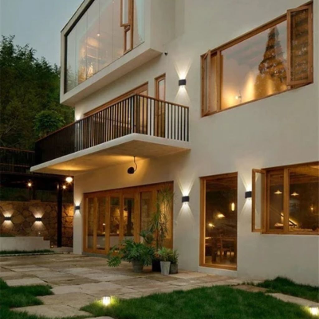 LumiGuard Outdoor & Indoor LED Wall Lamp - Modern Waterproof Light