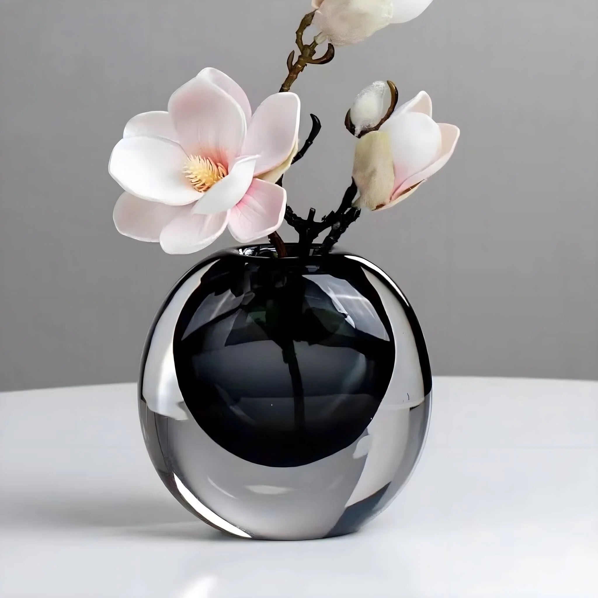 Radiant Crystal Vase for Sophisticated Spaces