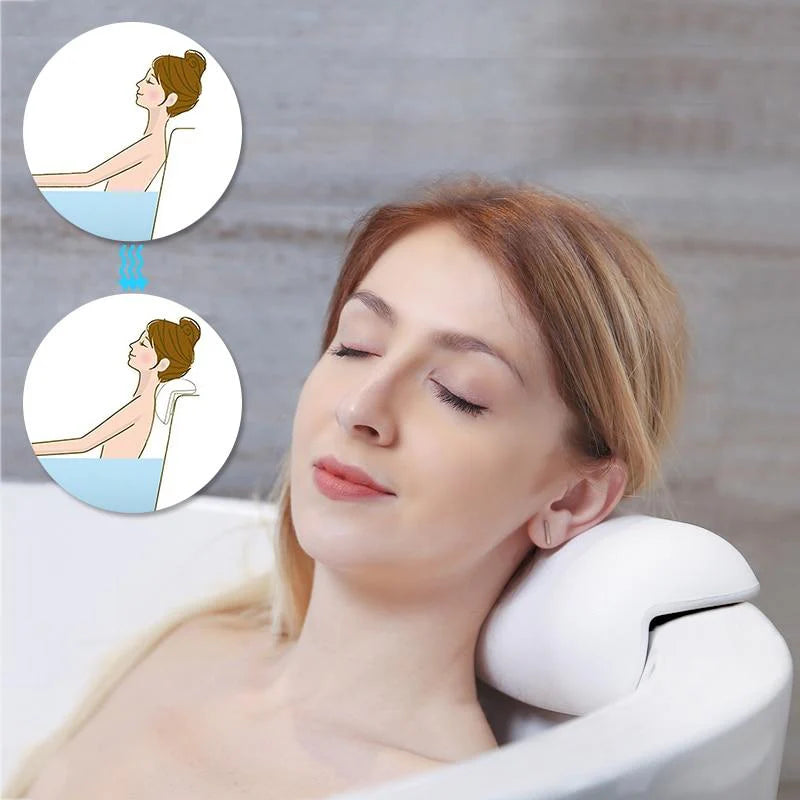 Luxury Bath Pillow – Supportive & Waterproof Relaxation