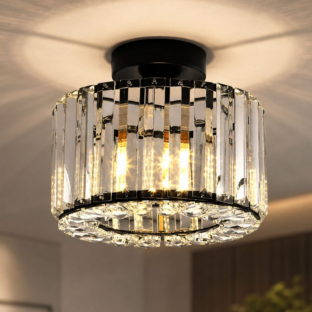 Luxury Crystal Ceiling Lamp – Elegant & Timeless Illumination