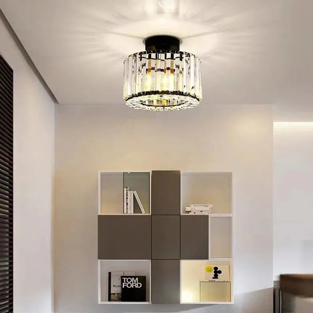 Luxury Crystal Ceiling Lamp – Elegant & Timeless Illumination