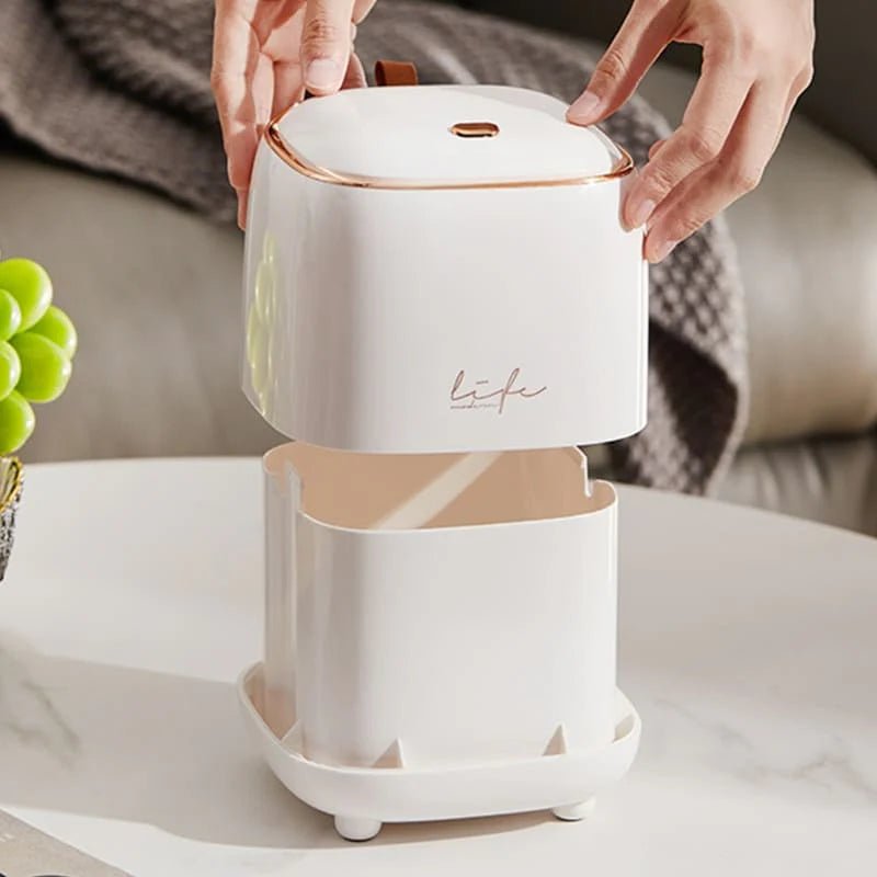 Luxury Decorative Table Trash Bin Lattea - Lattea Global