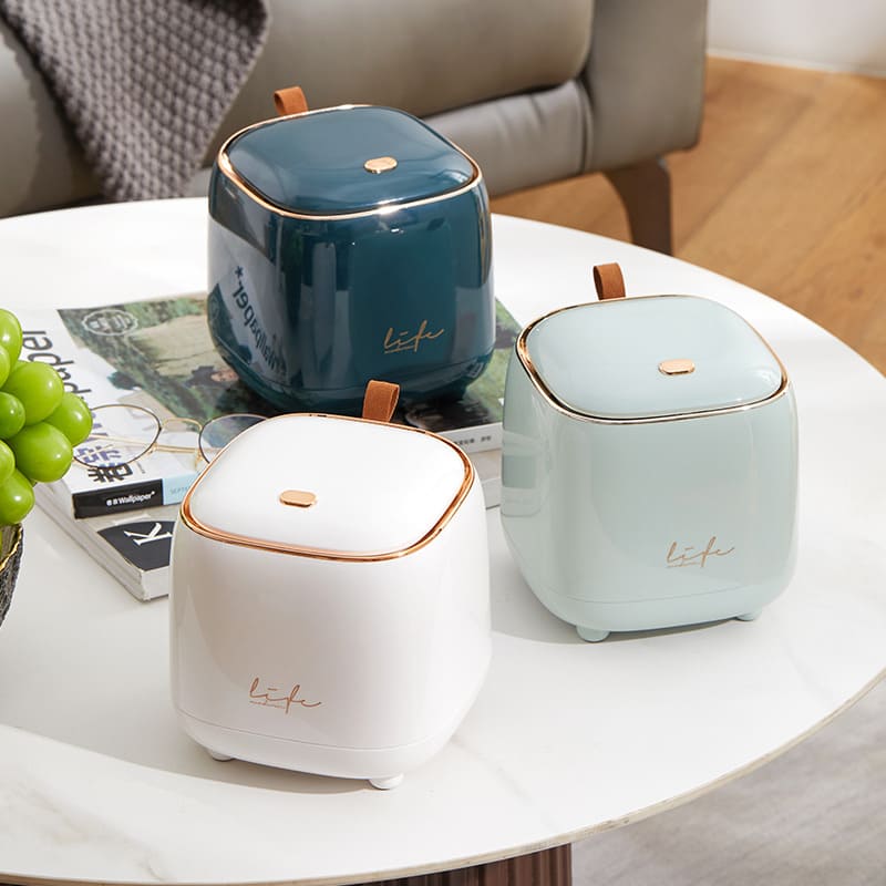 Luxury Decorative Table Trash Bin Lattea